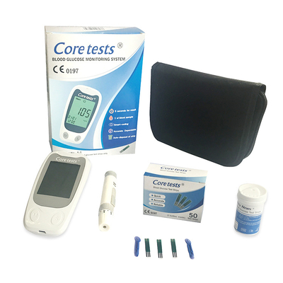 : Newest Digital Rapid Check Blood Sugar Testing Glucometer Sets Chek Diabetic Glucose Meter 256 Stores Test Results